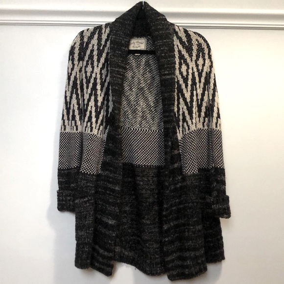 Lucky Brand Knit Pattern Wool Sweater - Picture 4 of 12